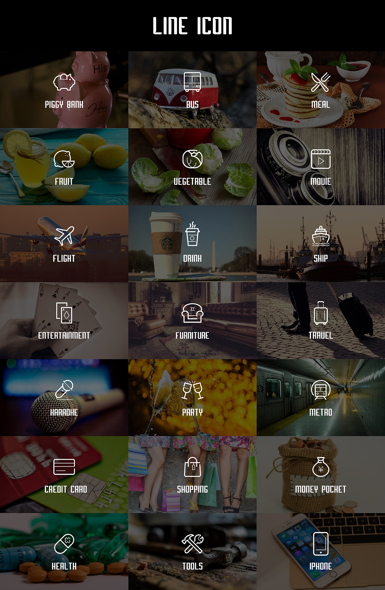 21 line icon（图ZNDUyNTEyMjA=） - 图标 - 站酷设计师YaP楠瓜原创素材 - 站酷ZCOOL
