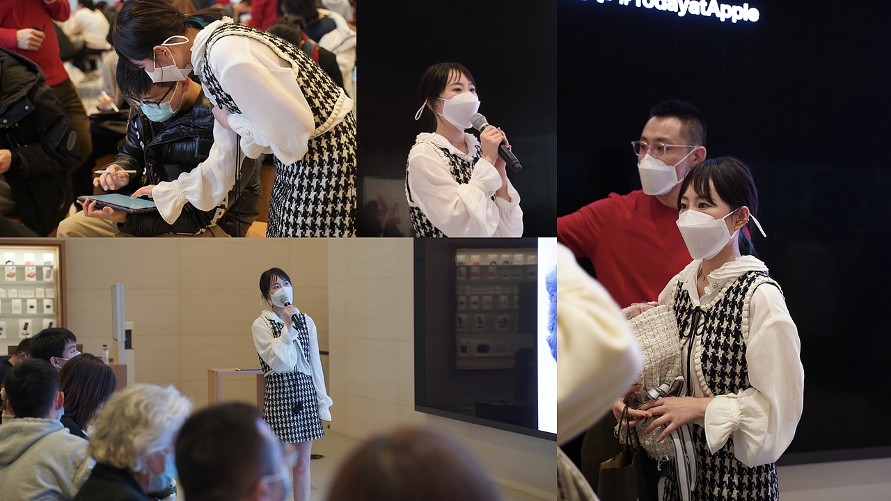 【珍珠】品牌设计概念 × 苹果TODAY AT APPLE 分享会(图ZMjc5NTYwMzky) - IP形象 - 站酷设计师y园糖原创素材 - 站酷ZCOOL