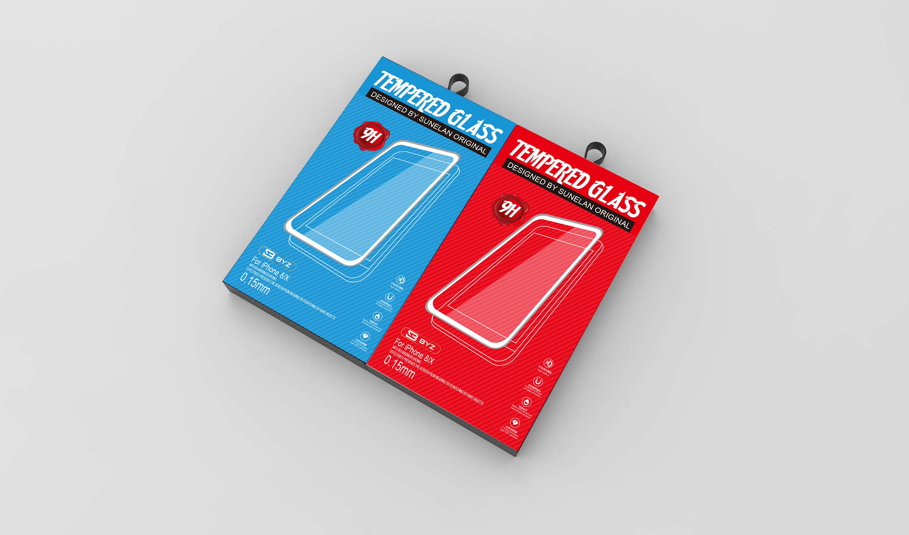 钢化膜包装|平面|包装|克里视觉设计 - 原创作品 - 站酷 (zcool)