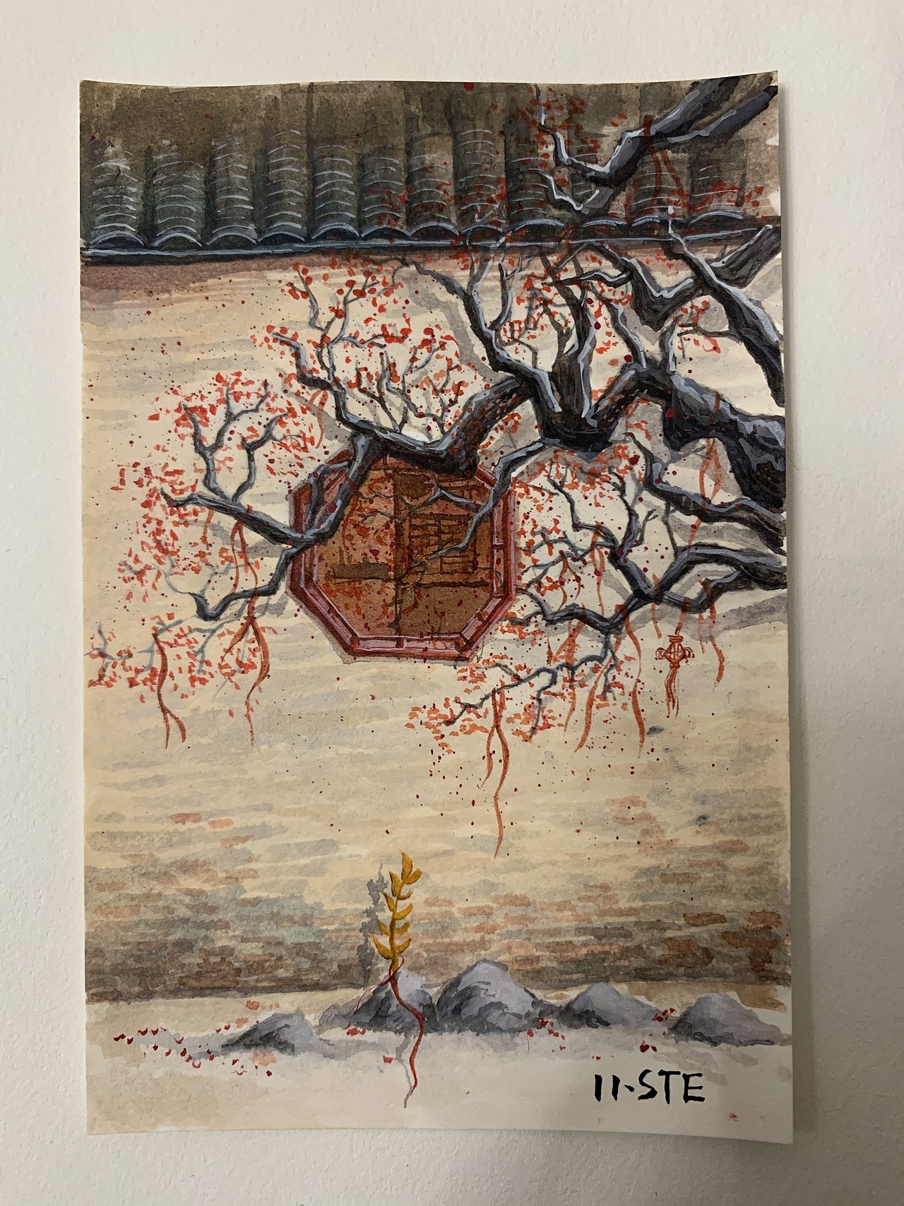 水彩练习|插画|概念设定|z52527917_原创作品-站酷(zcool)