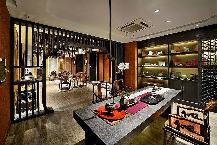 【会所设计】成都送仙桥-金丝楠木会馆