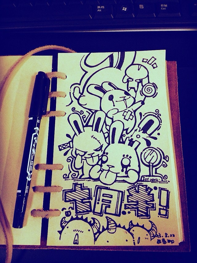 我最爱的小兔子（图ZMTMxMjMzNjQ=） - 新锐潮流插画 - 站酷设计师西音那原创素材 - 站酷ZCOOL