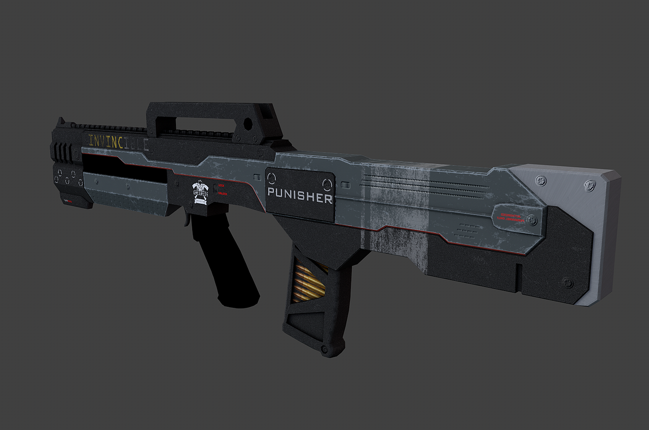 PBR寫實(shí)突擊步槍（圖ZMjA1OTAyNjM2） - 機(jī)械/交通 - 站酷設(shè)計(jì)師晨楓設(shè)計(jì)原創(chuàng)素材 - 站酷ZCOOL