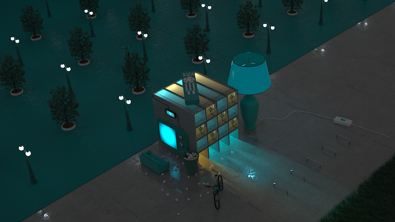 SKAI电视频道包装ID（图ZMTY1MjM5MTI0） - 动画/影视 - 站酷设计师刘潇涵原创素材 - 站酷ZCOOL