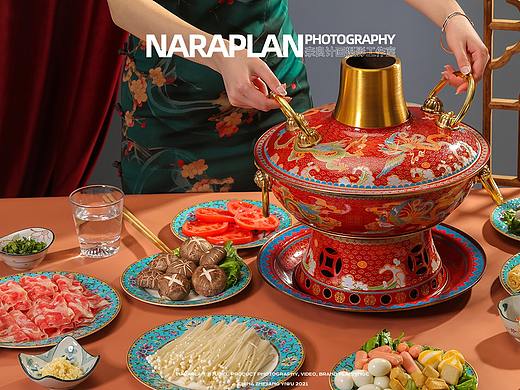 蒲飞特景泰蓝老北京火锅 | 奈良电商摄影