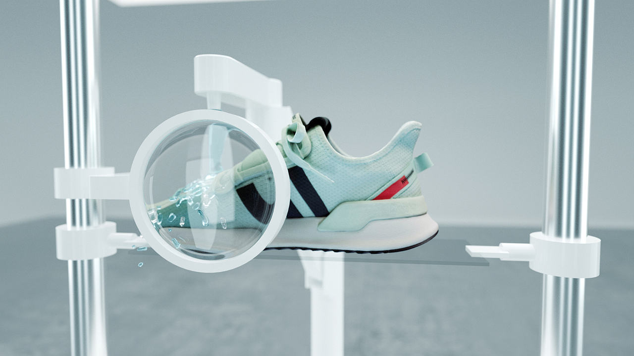 一组店陈科技展示道具设计