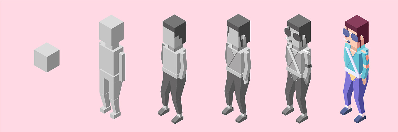 2.5d风格人物表现