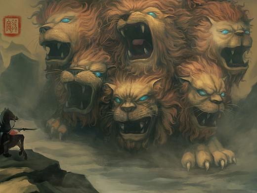 《九灵元圣》完成图及创作步骤