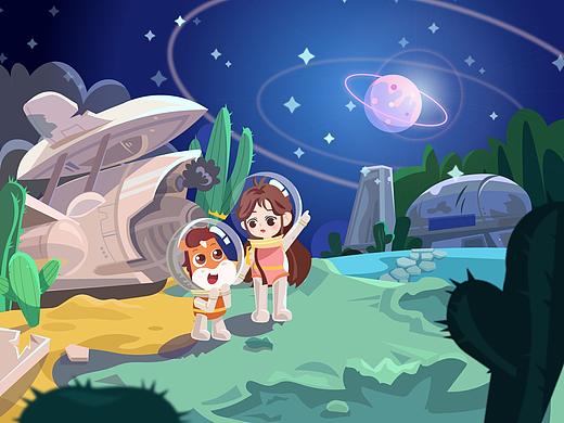 不大成熟的作品2（個人主頁-ZNTI2MTQ3NTI=） - 兒童插畫 - 站酷設計師釉里原創(chuàng)素材 - 站酷ZCOOL