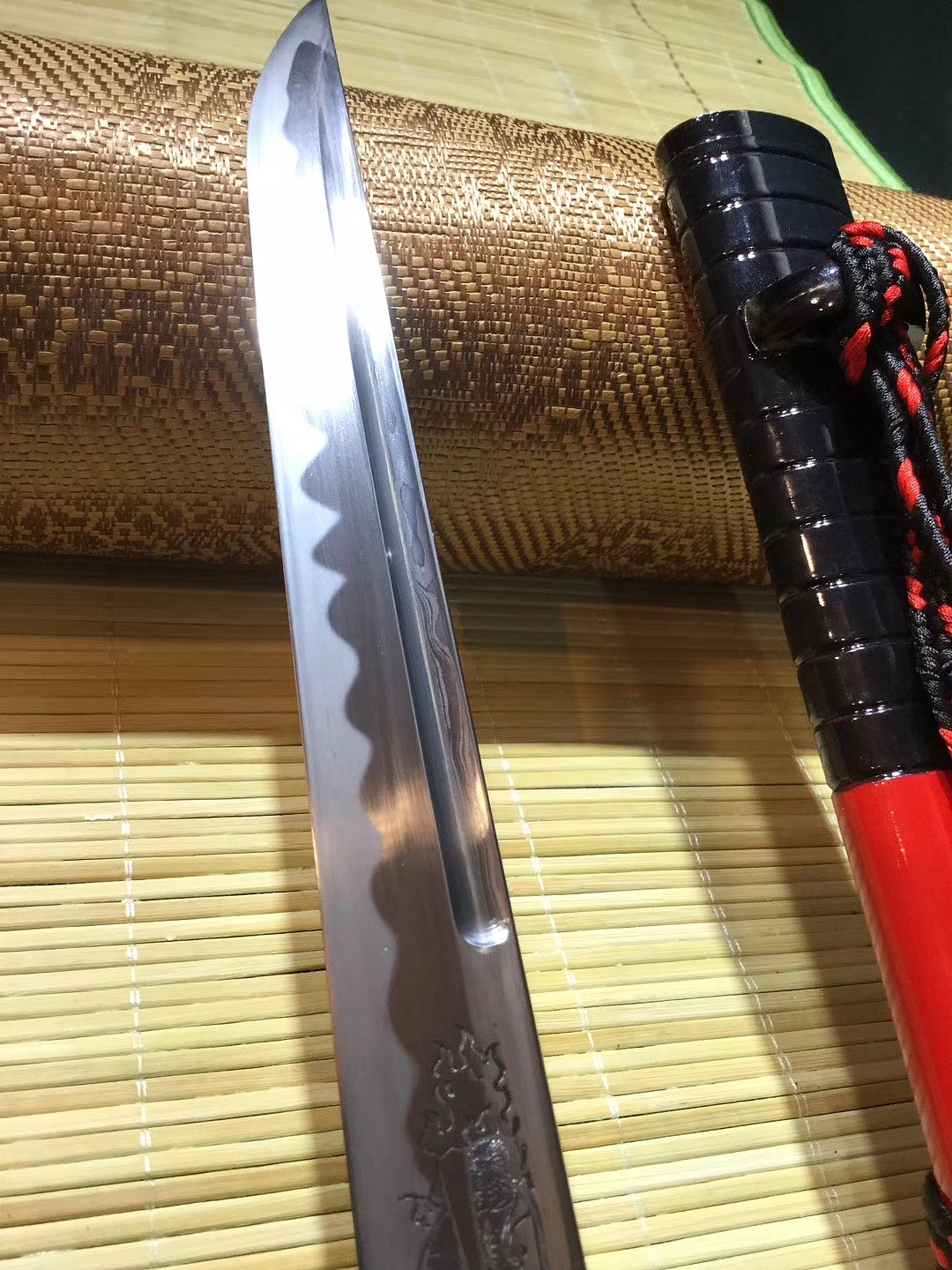 牛角合口拵短刀 和风堂美术刀剑 龙泉宝剑日本刀|手工艺|工艺品设计|和风堂美术刀剑 - 原创作品 - 站酷 (ZCOOL)