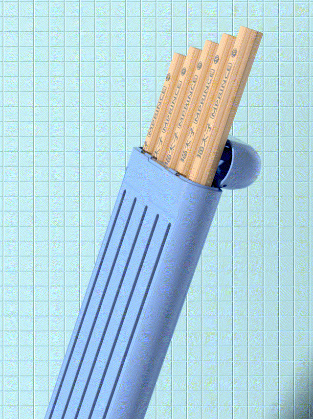 【一日之用 · 铅笔盒】创意产品动画——C4D（图ZMjY4MTk3NTA0） - 动画/影视 - 站酷设计师建恒原创素材 - 站酷ZCOOL
