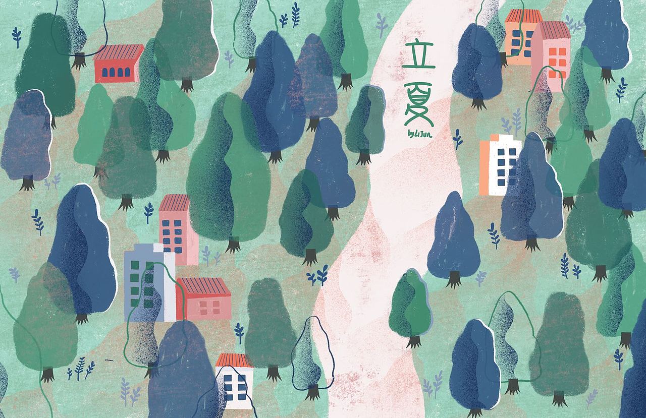 GREEN绿（图ZMTk2MTkxNzQw） - 商业插画 - 站酷设计师A丽丽丽君原创素材 - 站酷ZCOOL