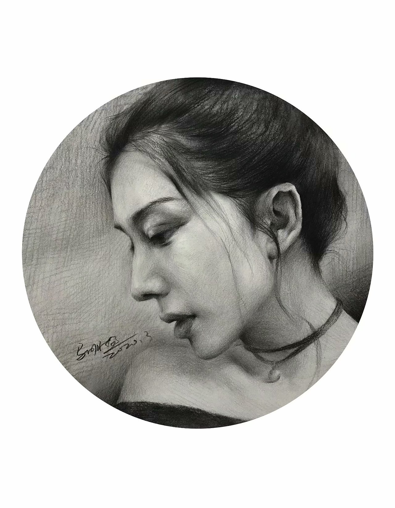 贵阳鲁轩美术马明扬素描作品