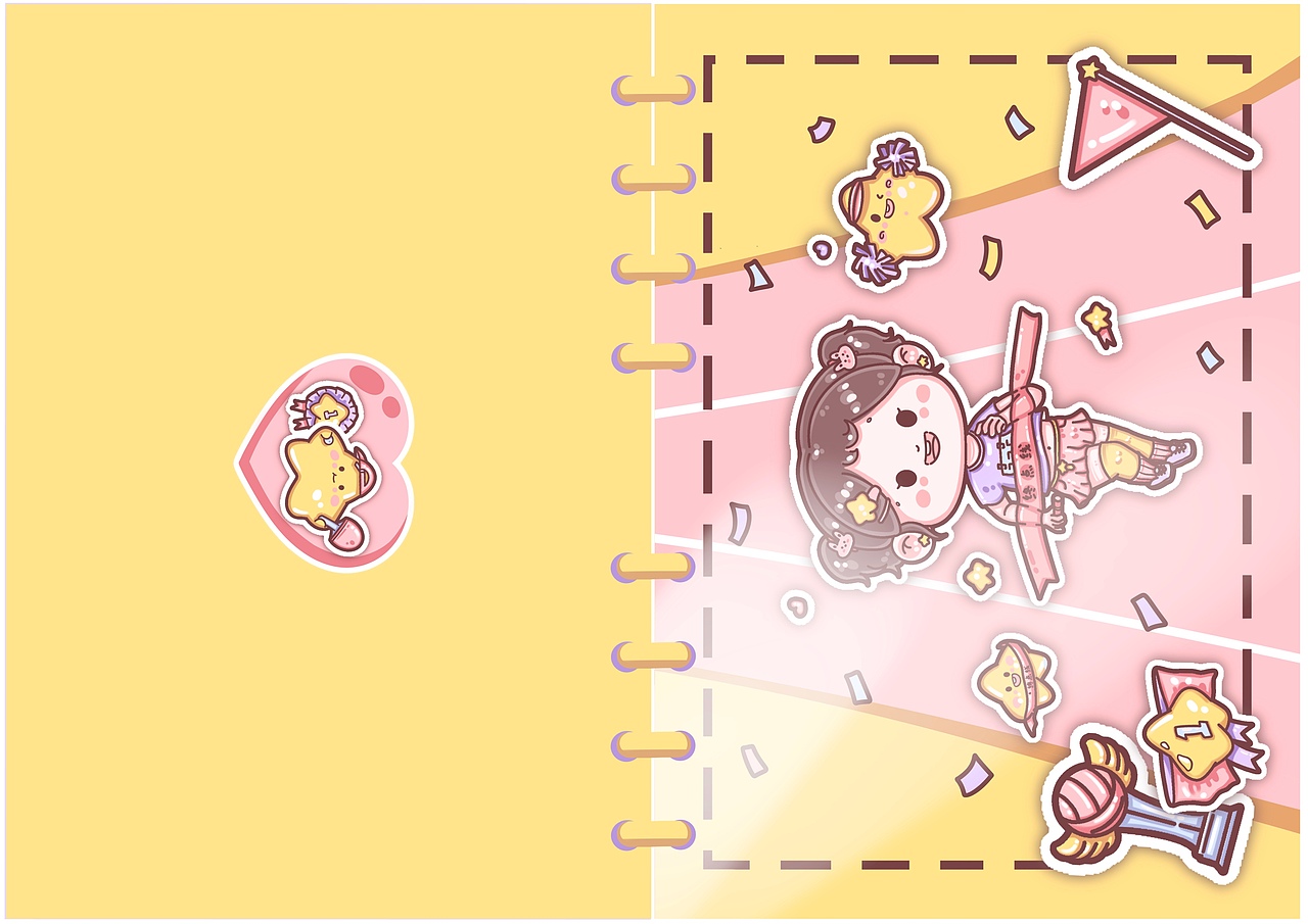 待授权l原创贴纸胶带离型本