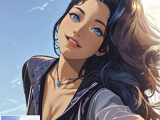 真人頭像轉(zhuǎn)二次元（個(gè)人主頁(yè)-ZNjc1ODE2OTY=） - AI作品 - 站酷設(shè)計(jì)師Ai攝影喵原創(chuàng)素材 - 站酷ZCOOL