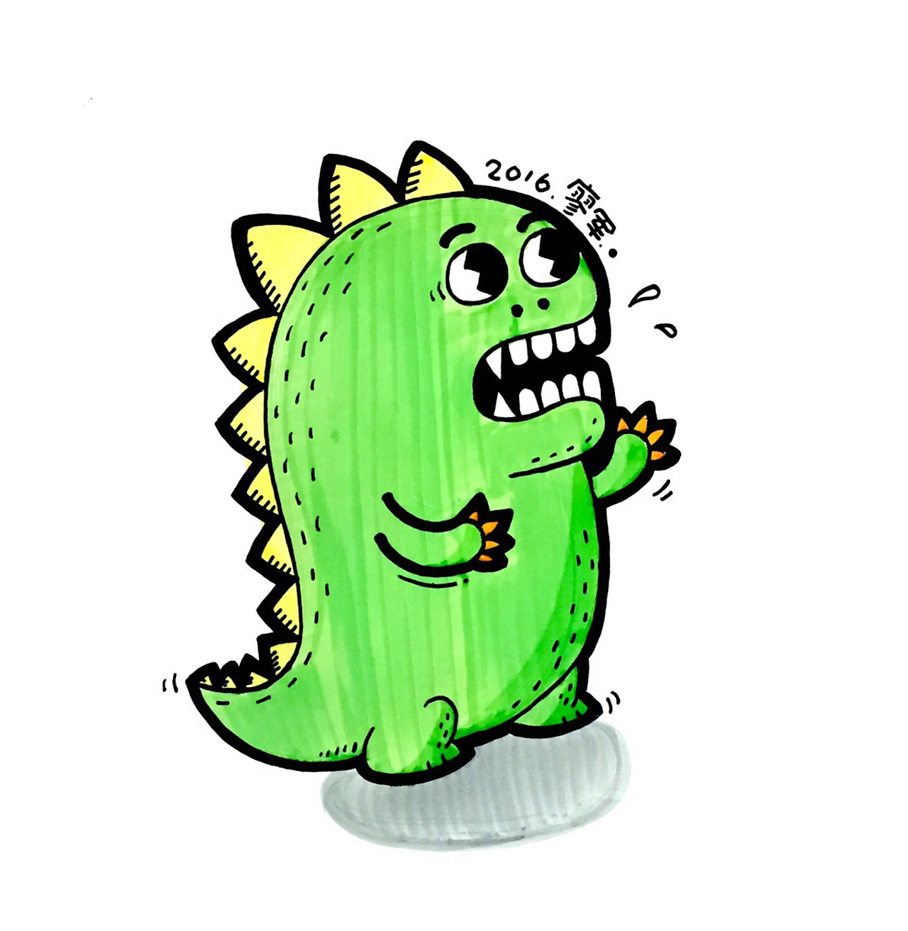 手绘pop|插画|艺术插画|廖军_原创作品-站酷zcool