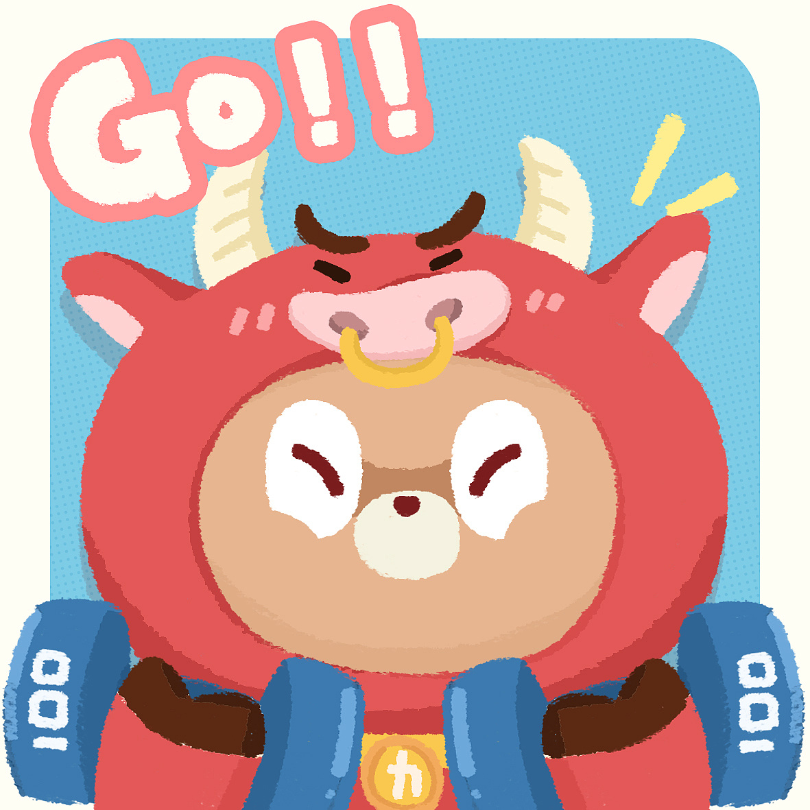 今年的年味,是牛奶味儿哒!【小度熊牛年头像&壁纸】