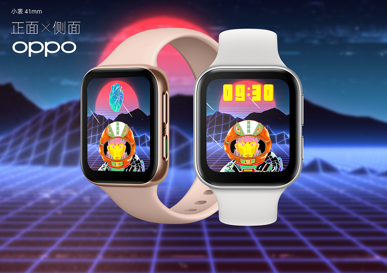 萬物皆可盤盤盤-OPPO Watch表盤創(chuàng)意設(shè)計（圖ZMjA3ODcxMzY0） - 主題/皮膚 - 站酷設(shè)計師五藏小次郎原創(chuàng)素材 - 站酷ZCOOL