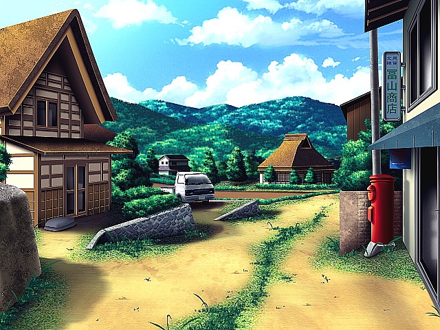 【场景 - 原画】村庄农田①