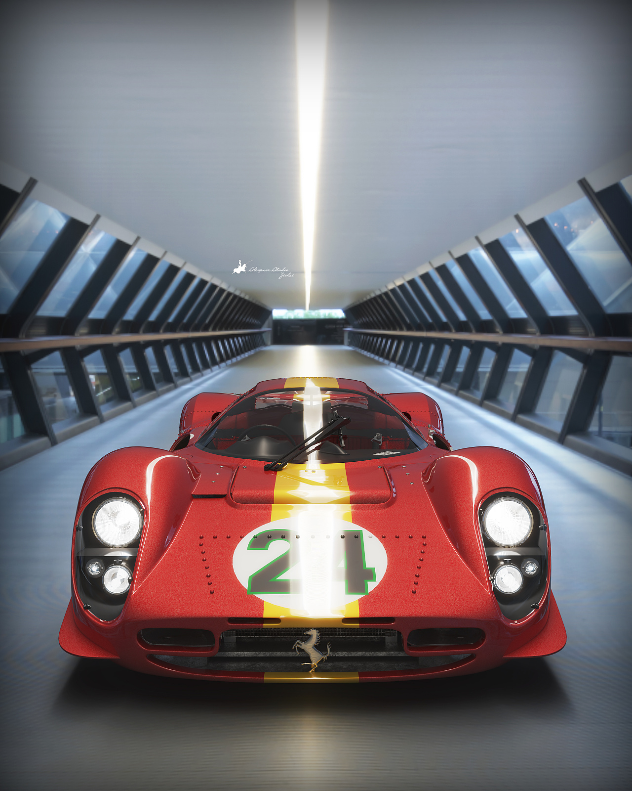 法拉利330p4 plus|三维|机械/交通|ziodai - 原创作品 - 站酷 (zcool)