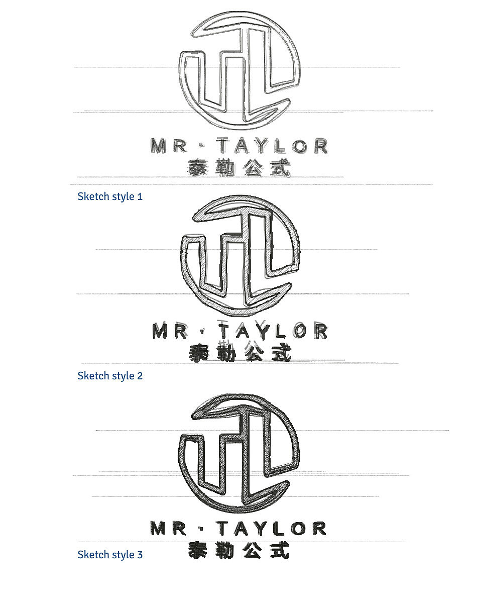 泰勒工作室logo设计（图ZMTk5MTAxMDI4） - Logo - 站酷设计师天乐设计原创素材 - 站酷ZCOOL