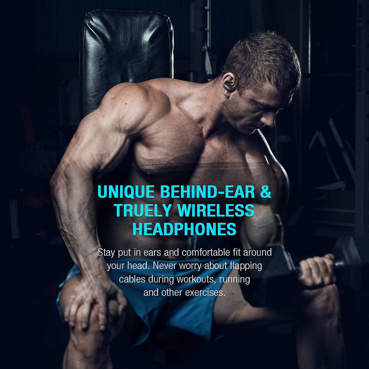 MPOW运动挂耳耳机