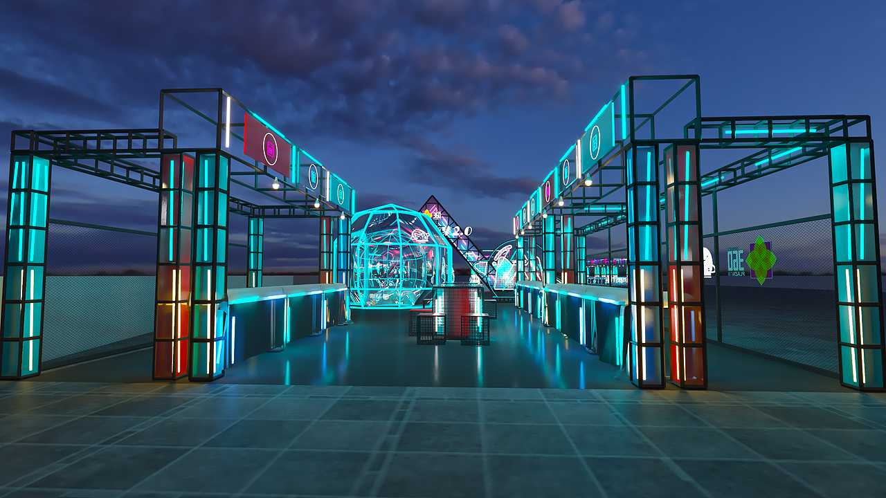 夜猫市集2.0（图ZMjcxOTYyODky） - 其他空间 - 站酷设计师1younng1原创素材 - 站酷ZCOOL