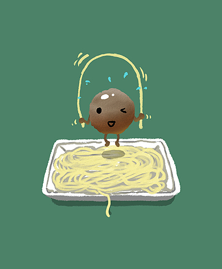 趣味食物插画（图ZMTk3MDU3ODQ=） - 商业插画 - 站酷设计师九1027原创素材 - 站酷ZCOOL