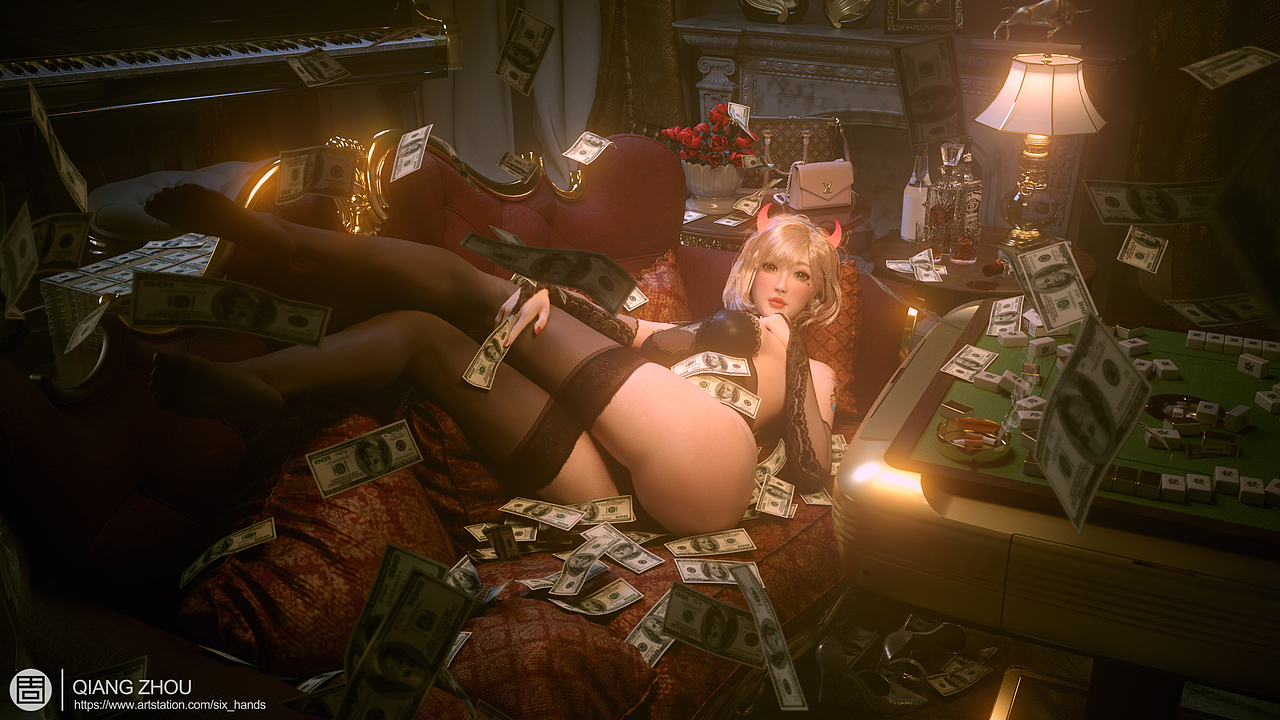 3D场景静帧练习