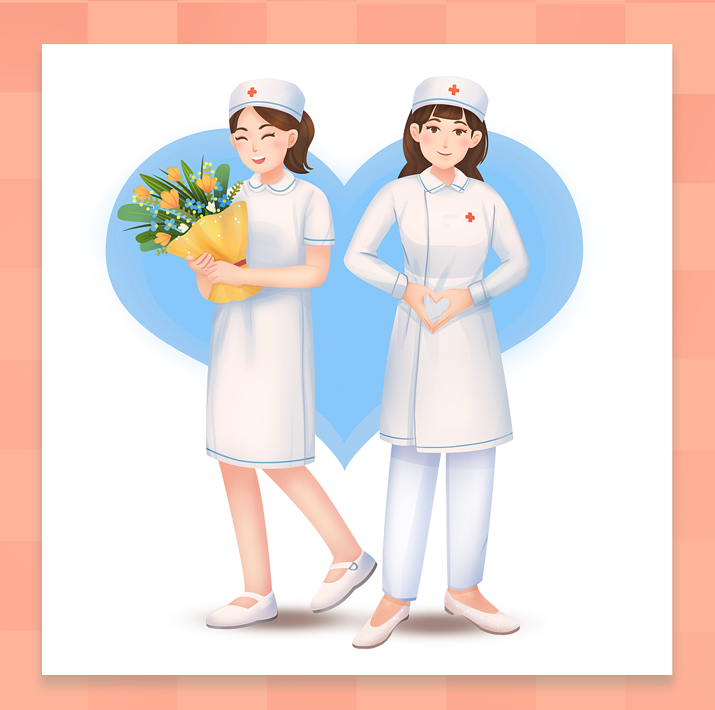 护士插画