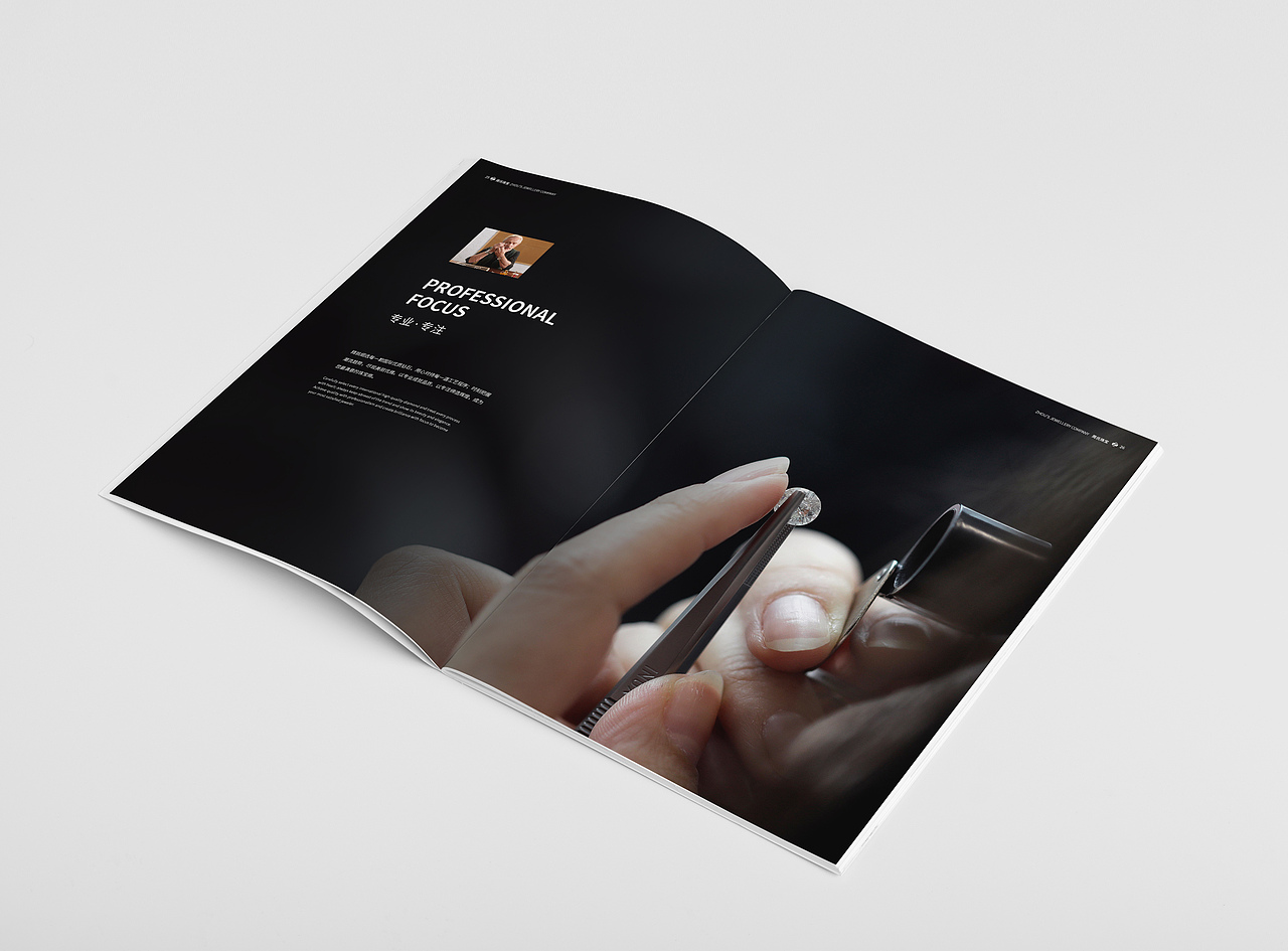 周氏珠宝画册设计（图ZMjI4NTYxNDg0） - 书籍/画册 - 站酷设计师设想不留问号原创素材 - 站酷ZCOOL