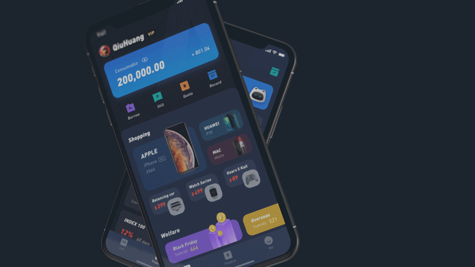 Consumer Finance APP （消费金融App）（图ZMTg2NDQ1NTEy） - APP界面 - 站酷设计师黄伟Huang原创素材 - 站酷ZCOOL