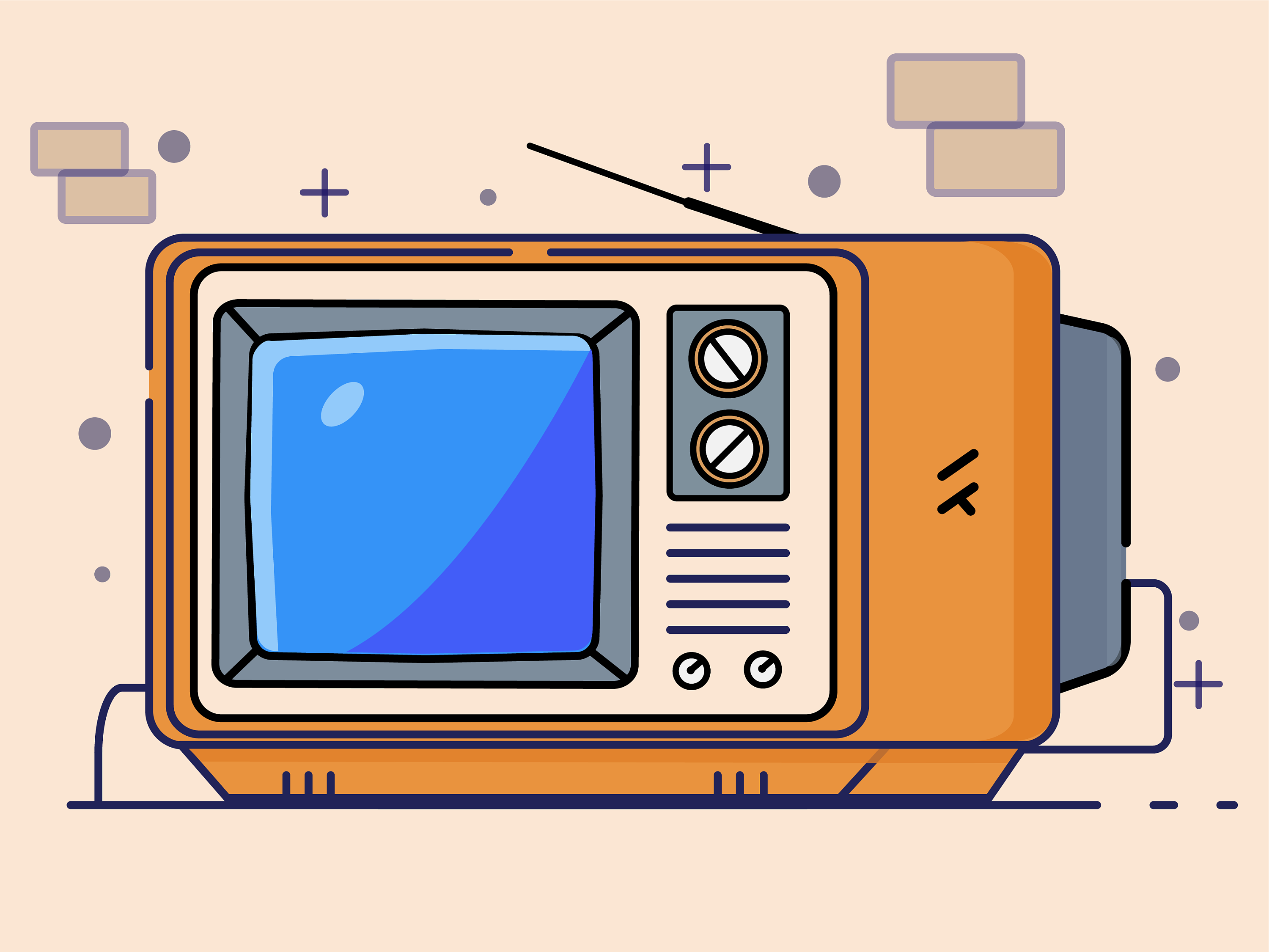 视频教程 | 15分钟速写UI设计手绘——电视机 - 知乎