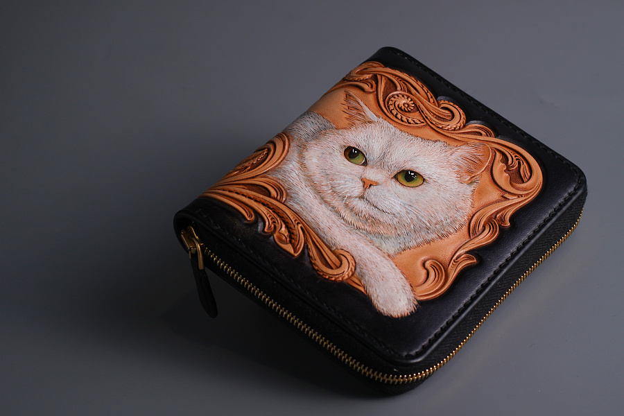 原创作品:《革也皮雕》-- 崔永元讲述他与安娜