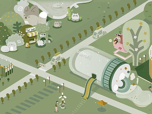 2021上半年插画作品（个人主页-ZNTQyMTYwNzY=） - 商业插画 - 站酷设计师白糖粿Vivi原创素材 - 站酷ZCOOL