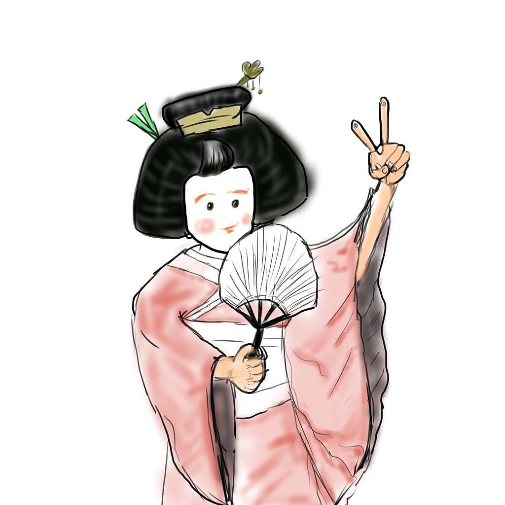 我以为的艺妓.|动漫|单幅漫画|mg今厦 - 原创作品 - 站酷 (zcool)