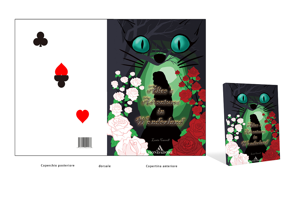 《爱丽丝梦游仙境》书籍封皮