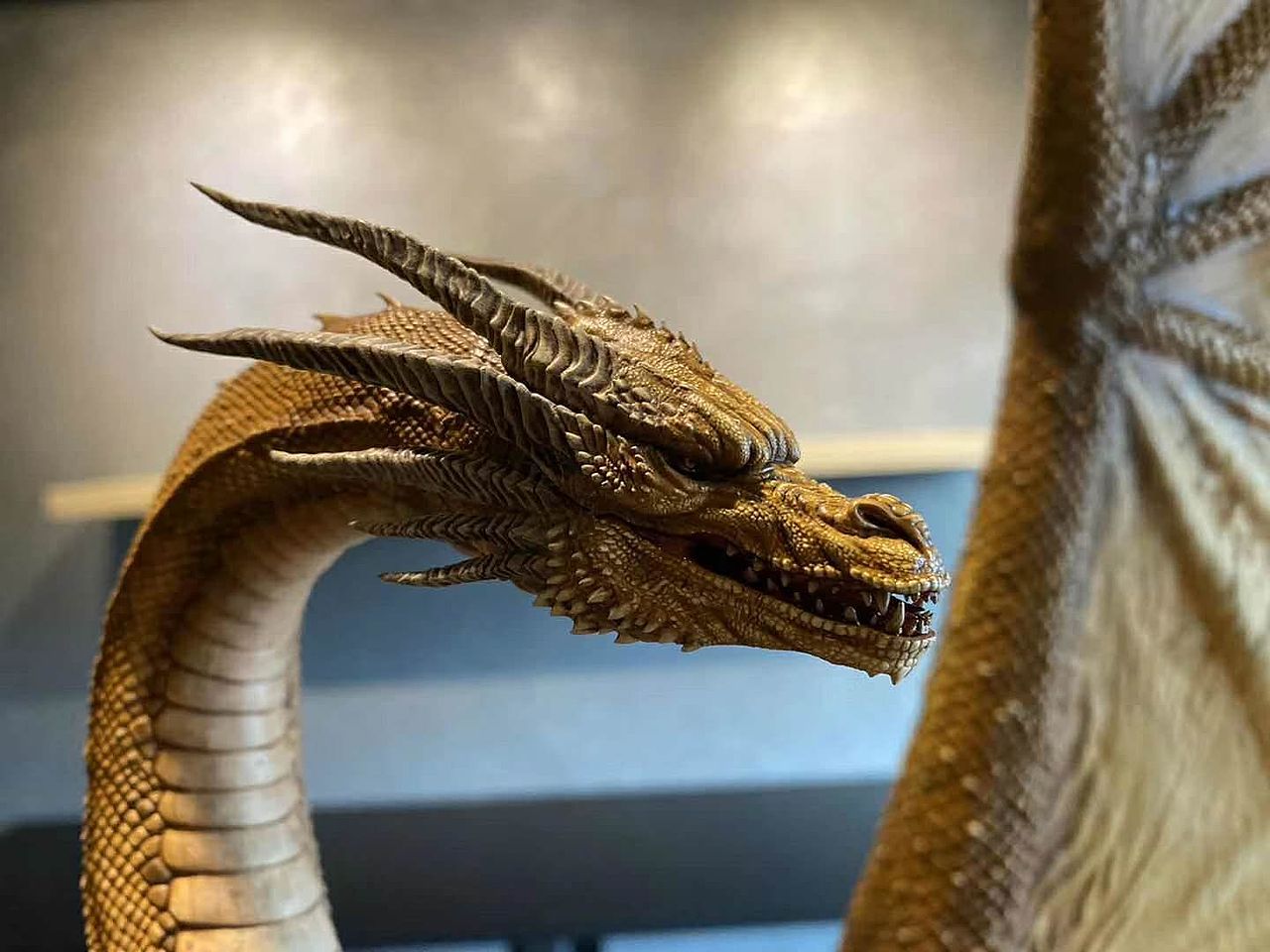 spiralstudio三头龙王者基多拉收藏雕像豪华版