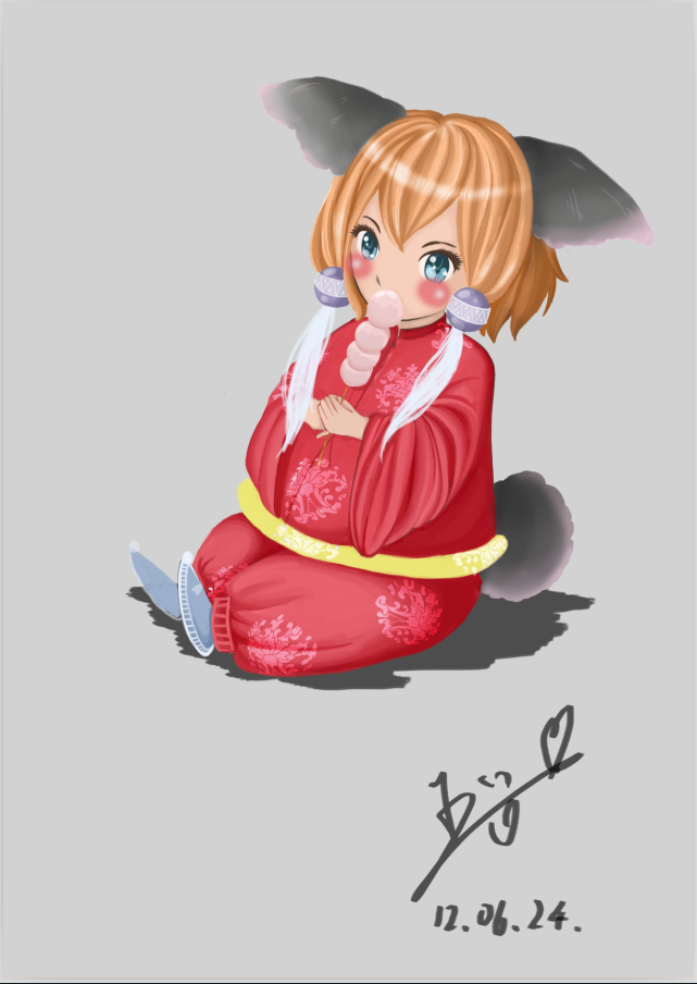 原创作品:团子酱一只