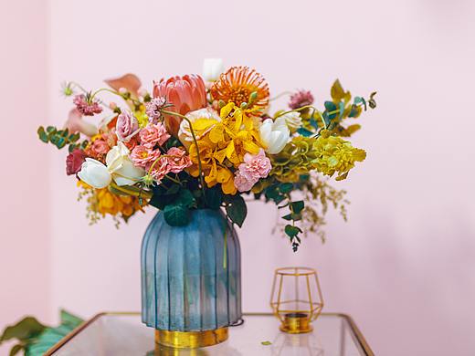 Living with flowers