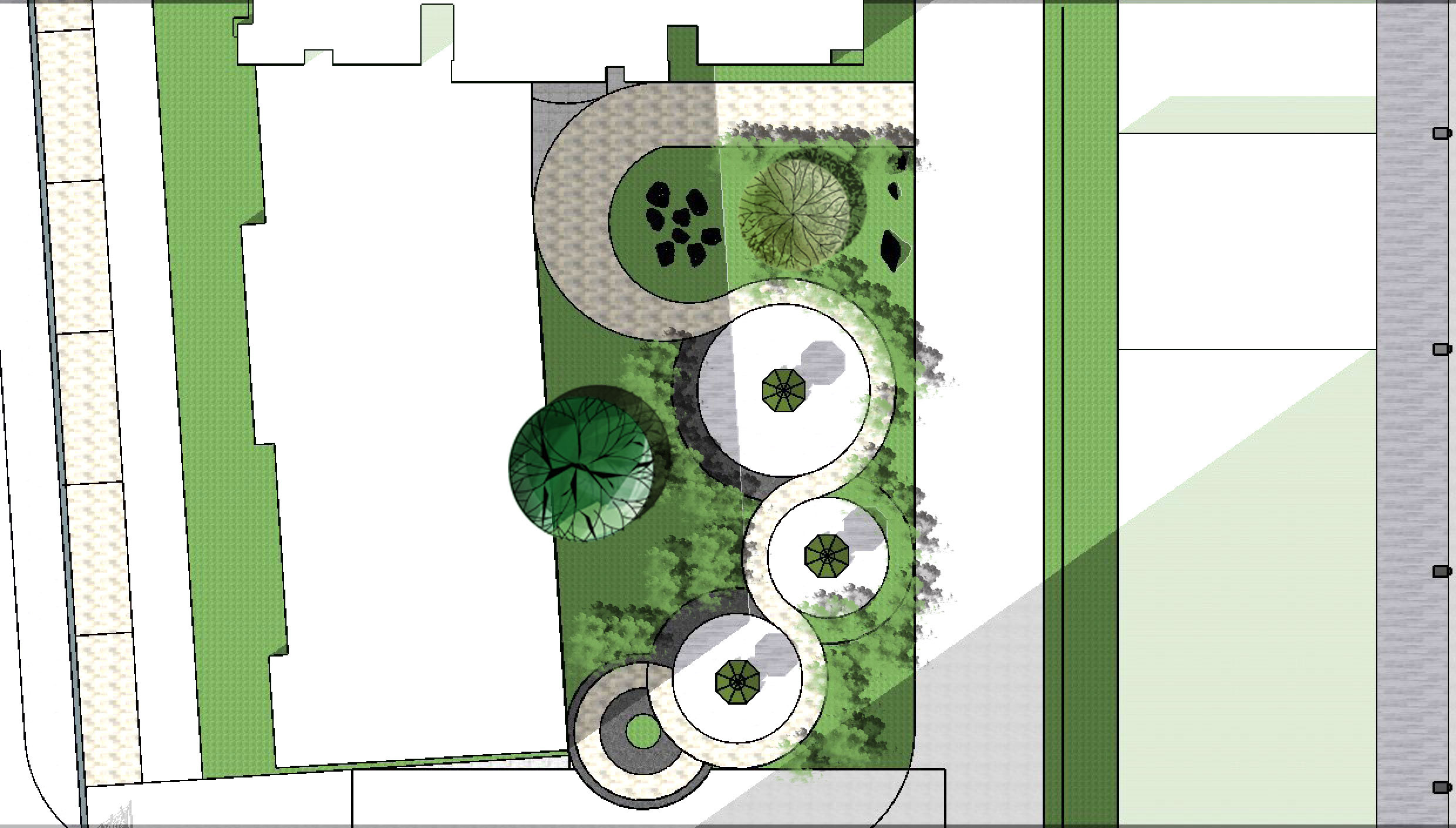 黄培培的居住区景观设计