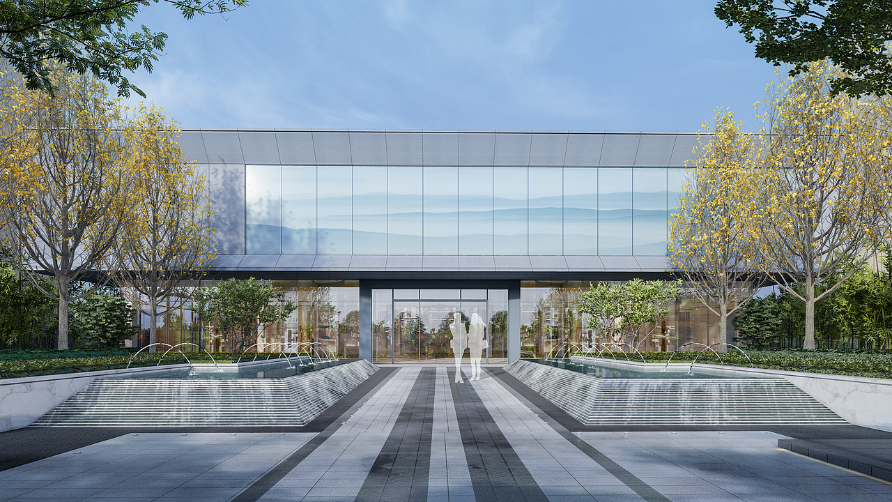 展示区景观效果