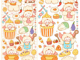 【原创贴纸】小羊的厨房日记