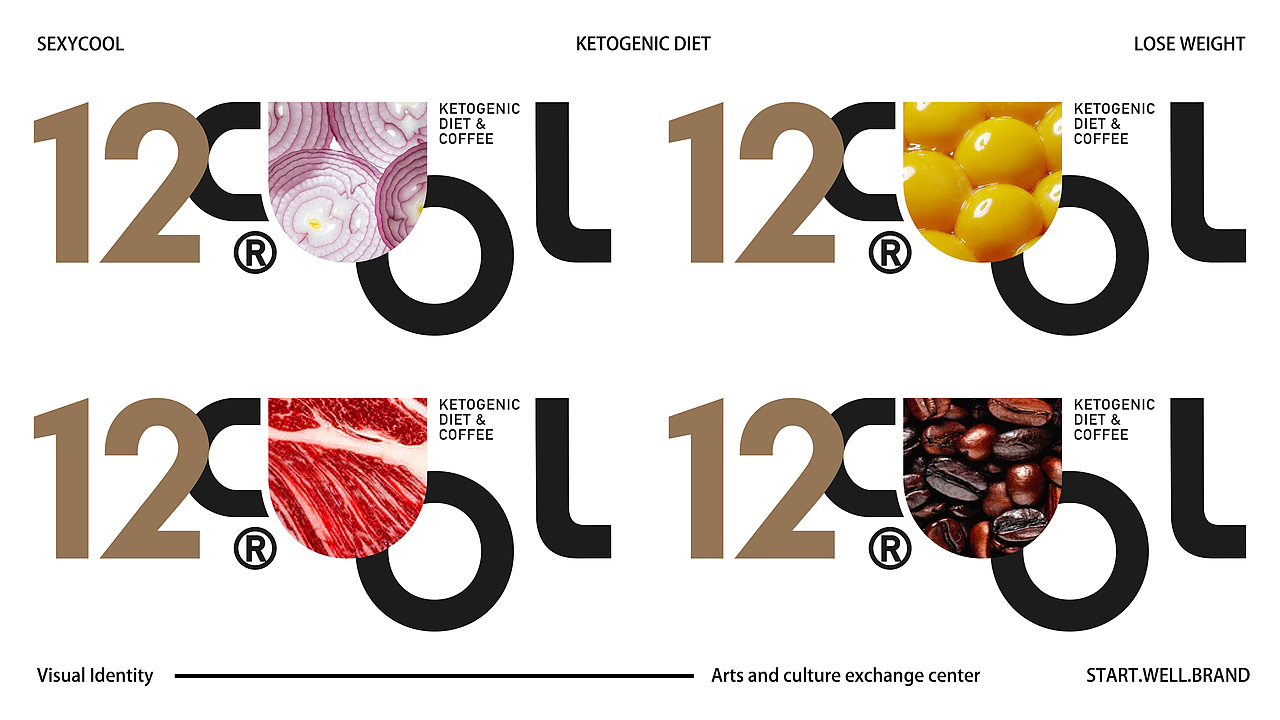 sexycool十二咖·生酮咖啡代餐品牌策划设计