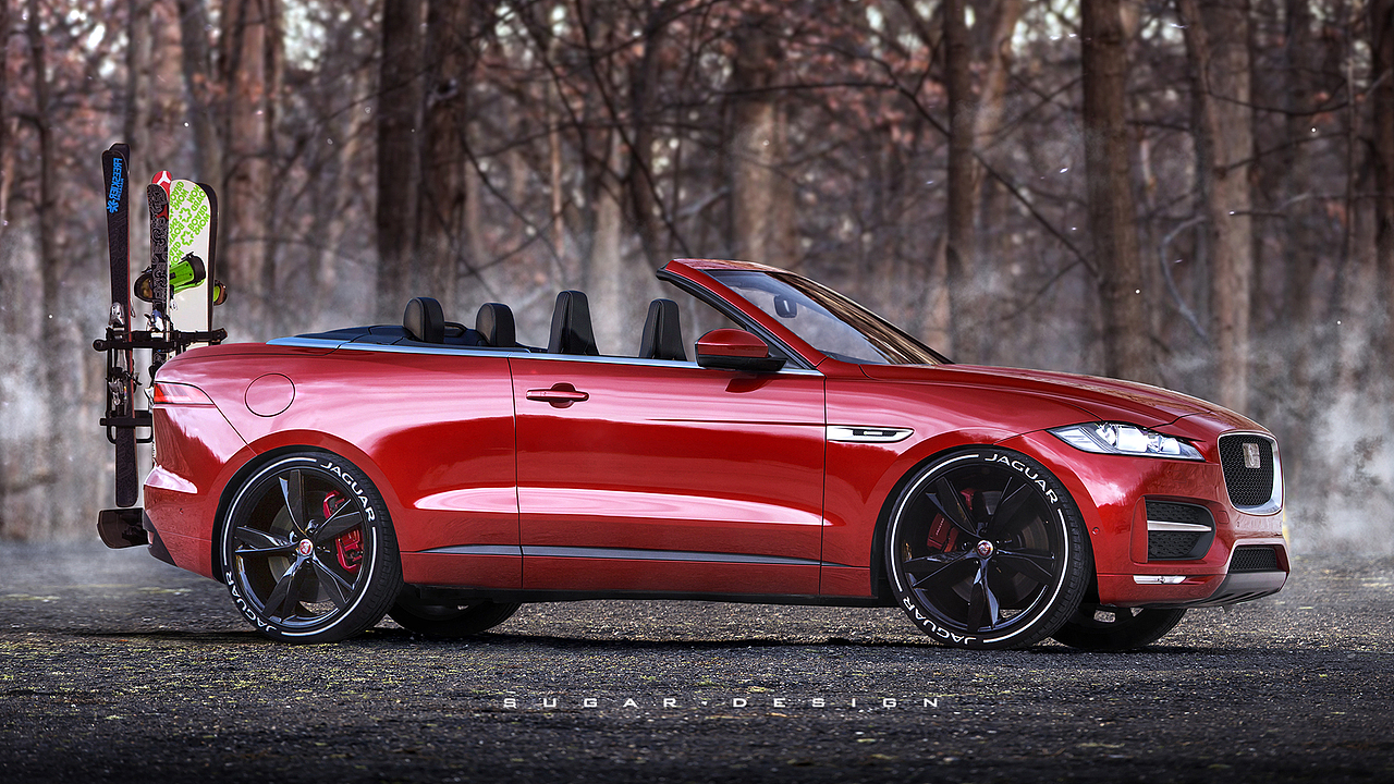 捷豹F-pace敞篷车