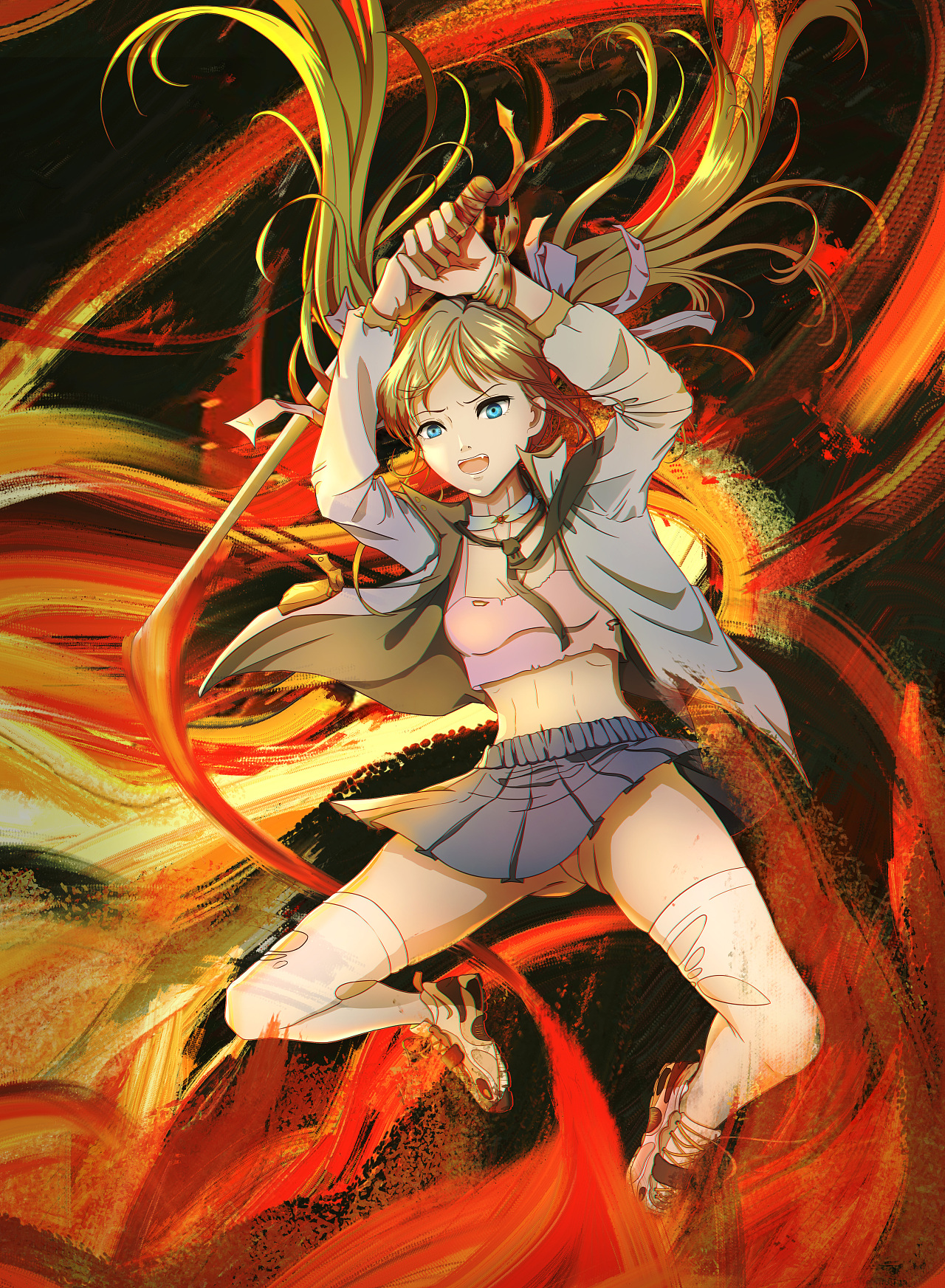 原创练习《太刀少女》 - 原创作品 - 站酷(zcool)