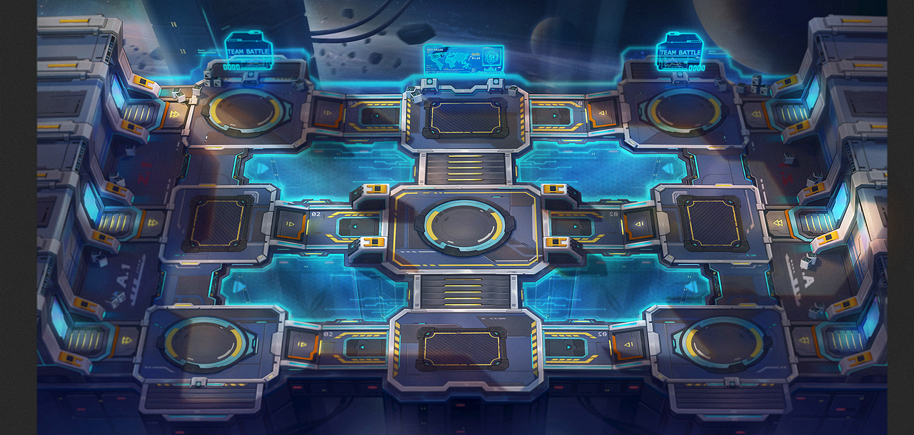 分享收藏边界围墙城墙设计末世slg场景城墙标签横板科幻横板场景作品