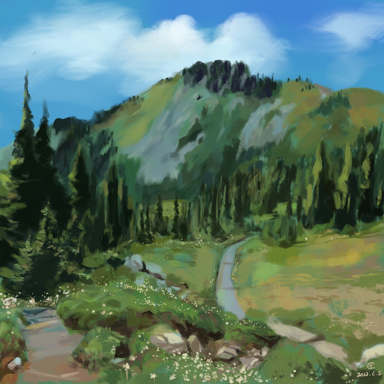 速涂练习（图ZMzA1NjE2ODM2） - 创作习作 - 站酷设计师苍苍鹤原创素材 - 站酷ZCOOL