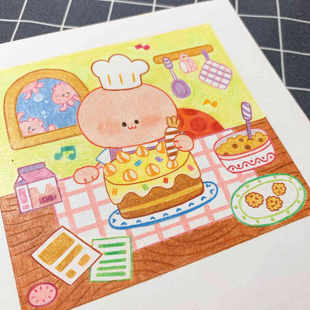 最近的彩铅小练习（图ZMjA2ODkxMzI0） - 创作习作 - 站酷设计师大是一个包原创素材 - 站酷ZCOOL