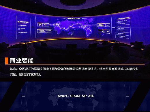 超宽屏数据可视化展示案例（AZURE案例）（个人主页-ZNDgyMDk3MDQ=） - APP界面 - 站酷设计师愤怒的暴熊原创素材 - 站酷ZCOOL